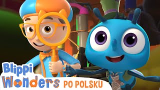 Śmieciarka  Blippi chce wiedzieć  Nauka i zabawa dla dzieci  Blippi po polsku [upl. by Laertnom889]