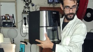 تفكيك واستكشاف آلية عمل جهاز Air Fryer للطهو بالهواء الساخن [upl. by Euqnimod]