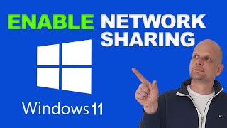 How To Enable Network Sharing On Windows 11 [upl. by Ailedo283]