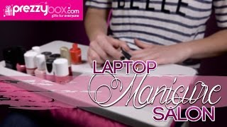 Laptop Manicure Salon  Have Perfectly Polished Nails Every Day [upl. by Nalaf919]