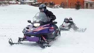 Carbogganing  Tobogganing Behind A Car [upl. by Vinson748]