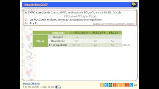 030QUÍMICA 2017 RESERVA 3 EJERCICIO 5 OPCIÓN B [upl. by Annabela]