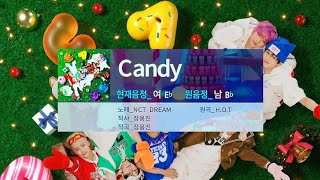 🍬연말에는 캔디지 Candy NCT DREAM 엔시티 드림 일반인 노래방 cover [upl. by Eniamahs]