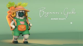 Nomad Sculpt Beginners Guide The Interface and Essential Tools  StepbyStep Tutorial [upl. by Hadnama18]