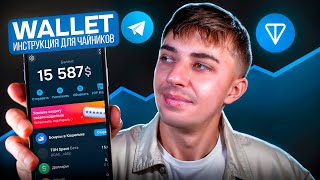 Кошелек от Telegram  Полная Инструкция по WALLET и TON Space Для Начинающих [upl. by Baily]