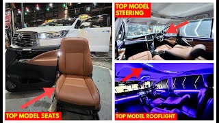 Toyota Innova G मॉडल को बनाया Z मॉडल 🥸  Toyota Innova Crysta 2022 Innova Crysta Modified Facelift [upl. by Noloc]