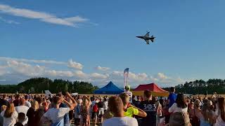 Piknik Lotniczy Nowy Targ 2024r F16 Tiger Demo Team Poland [upl. by Nomolas414]