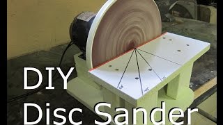 Disc Sander  Make DIY Build [upl. by Ecnav]