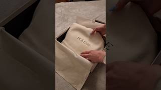 Unboxing Polene Cyme Mini polenebag polenecyme poleneparis cymemini poleneunboxing unboxing [upl. by Geirk]