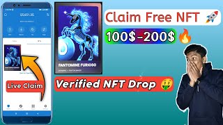 Claim Your Free NFT Instant Without Gas Fee 🚀  Free NFT Airdrop For All User [upl. by Hairahs607]