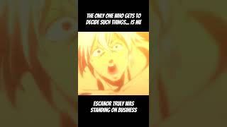 Escanor Edit  Devils eyes anime animeedit edit amv 7deadlysins escanor nanatsunotaizai [upl. by Manfred]