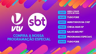 SBT  AO VIVO  Programação Especial [upl. by Penoyer]