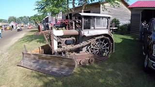 Fordson Snow Plow Tractor with Trackson Crawler Conversion [upl. by Calica738]