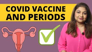 Is it safe to get COVID vaccine on your period  Obs amp Gyn Dr Sudeshna Ray [upl. by Shurlocke14]