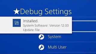 PS4 Firmware 1200 Online Jailbreak Devkit [upl. by Constance]