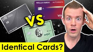 INTENSE Citi Strata Premier vs Wells Fargo Autograph vs Amex Green Card [upl. by Dachi659]