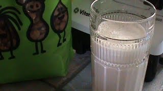 Home Made Almond Milk And Almond Butter [upl. by Ivel767]