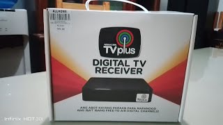 FIRST VLOG Unboxing the repackaged version of ABSCBN TVplus [upl. by Ynamreg]