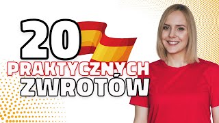 20 zwrotów do podstawowej rozmowy po hiszpańsku [upl. by Anitsrik]