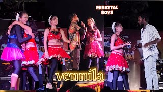 Vennila ❤️ Gana song srichita sotha pallala mirattal boys dance video [upl. by Tebazile]