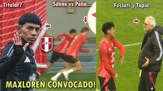 LA SORPRESA ASI FUE EL ENTRENAMIENTO de LA SELECCION PERUANA HOY [upl. by Llevart]