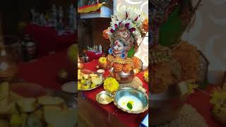 Kuldevi Puja bijasanmata bijasan kuldevi norta navratri2024 ankitparekh degam navratristatus [upl. by Arbe]