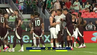 Crítica de Christian Martinoli en el partido de México vs Uruguay  Partido Amistoso 2024 [upl. by Arahat]