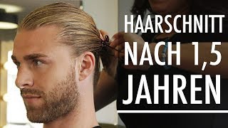 HAARE SCHNEIDEN nach 15 Jahren ● HAARSCHNITT nach 15 Jahren  DANIEL KORTE [upl. by Inajna]