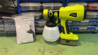 Ryobi 18V One Powered Cordless Paint Sprayer [upl. by Ennoval]