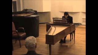 Beethoven Waldstein Sonata fortepiano Ruxandra Oancea [upl. by Ecilayram]