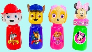 Slime surprises with paw patrol toys [upl. by Standush]