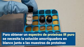 Determinación de la estructura secundaria  Espectroscopia FTIR  Análisis de proteínas [upl. by Eiromem]