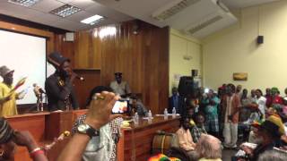 JAH BOUKS SINGS INFRONT OF THE PRIME MINISTER jahbouks [upl. by Mohn752]