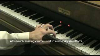 Magnetic resonator piano keyboard demo [upl. by Nautna158]