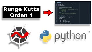 Programa el Método de RungeKutta orden 4 en Python Paso a Paso 💻 [upl. by Naliorf]