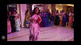 Dance performance  Our nieces  Our wedding reception  Nepalese and Indian songs  Vlog [upl. by Ellard766]