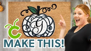 Use Monograms To Make CUSTOM  SELLABLE Door Mats [upl. by Bartholomeo]