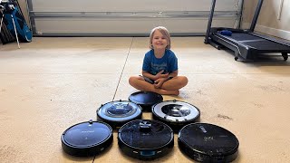 How well can Robot Vacuums clean the garage [upl. by Lodi]