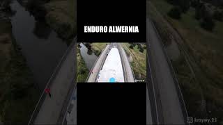 Dirt Bike Rides over Bridge Arch dirtbike moto enduro motocross stunt adrenaline [upl. by Laurence]