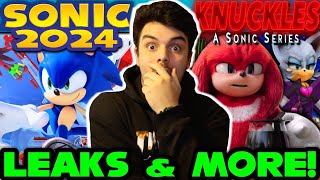 New 2024 Sonic Game Details Officially Leaked amp Knuckles TV Series Episode Lengths Revealed [upl. by Goodrich374]