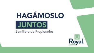 Semillero de Propietarios Hagámoslo Juntos 2021 [upl. by Annert]