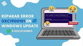 ⚠️Error de actualización 0xc1900101 de Windows 5 Soluciones [upl. by Prent]