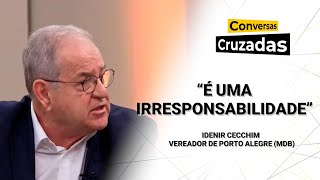 Prefeitura deixa de arrecadar 788 milhões isentando IPTU de vítimas da enchente  Conversas Cruzadas [upl. by Leesa502]