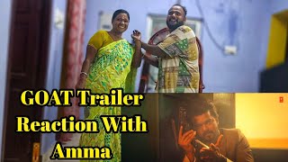 THE GOAT Official Trailer Tamil Reaction  Thala Fan Shocked 😦 [upl. by Bradeord]