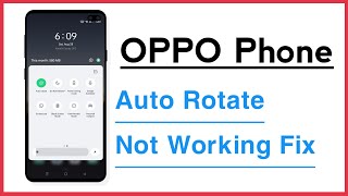 OPPO Phone Auto Rotate Not Working Problem Solve [upl. by Araj469]