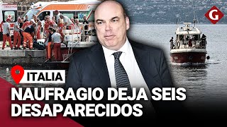 Magnate británico MIKE LYNCH está DESAPARECIDO tras NAUFRAGIO en Italia  Gestión [upl. by Witherspoon]