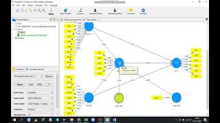 01 SmartPLS  How to set up and run a moderated mediation model [upl. by Mariken]