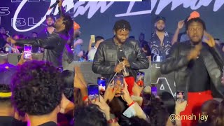 Omah Lay Performing quotINFINITYquot Live In Dubai full performance [upl. by Abdul]