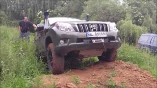 Toyota Landcruiser in Mud and Terrain  Off Road 4X4 Germany 2016 [upl. by Grimonia325]