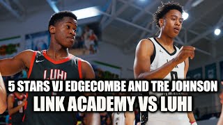 Link Academy vs Luhi Tre Johnson vs Vj Edgecombe City of Palms [upl. by Ecirbaf]